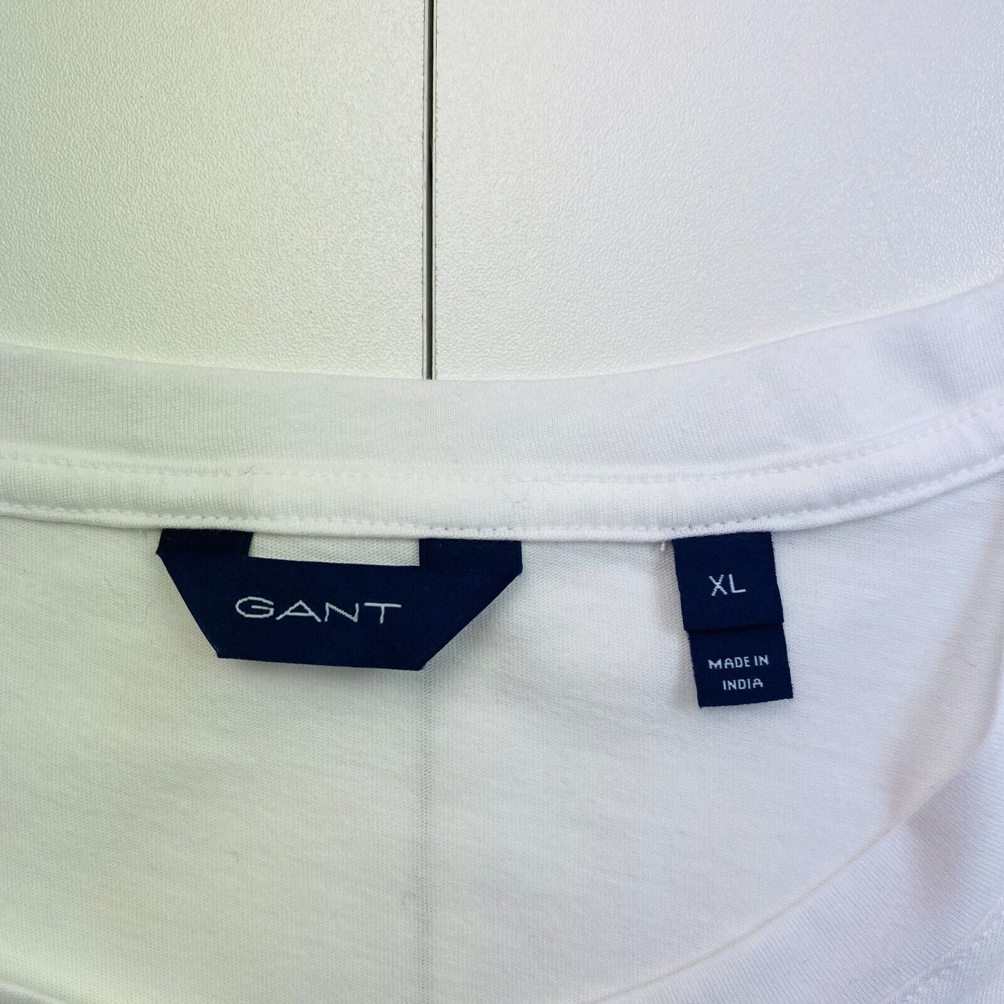 GANT Weiß Original Rundhals T-Shirt Größe XL