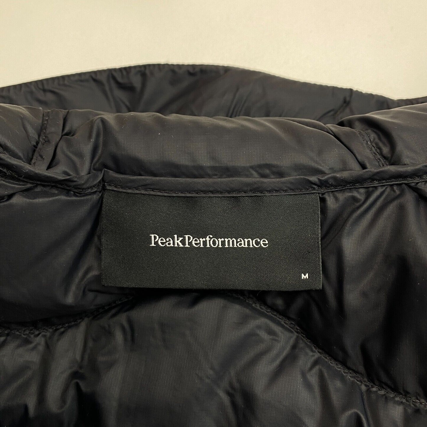 Peak Performance Women Black Helium Down Hooded Parka Jacket Coat Size M