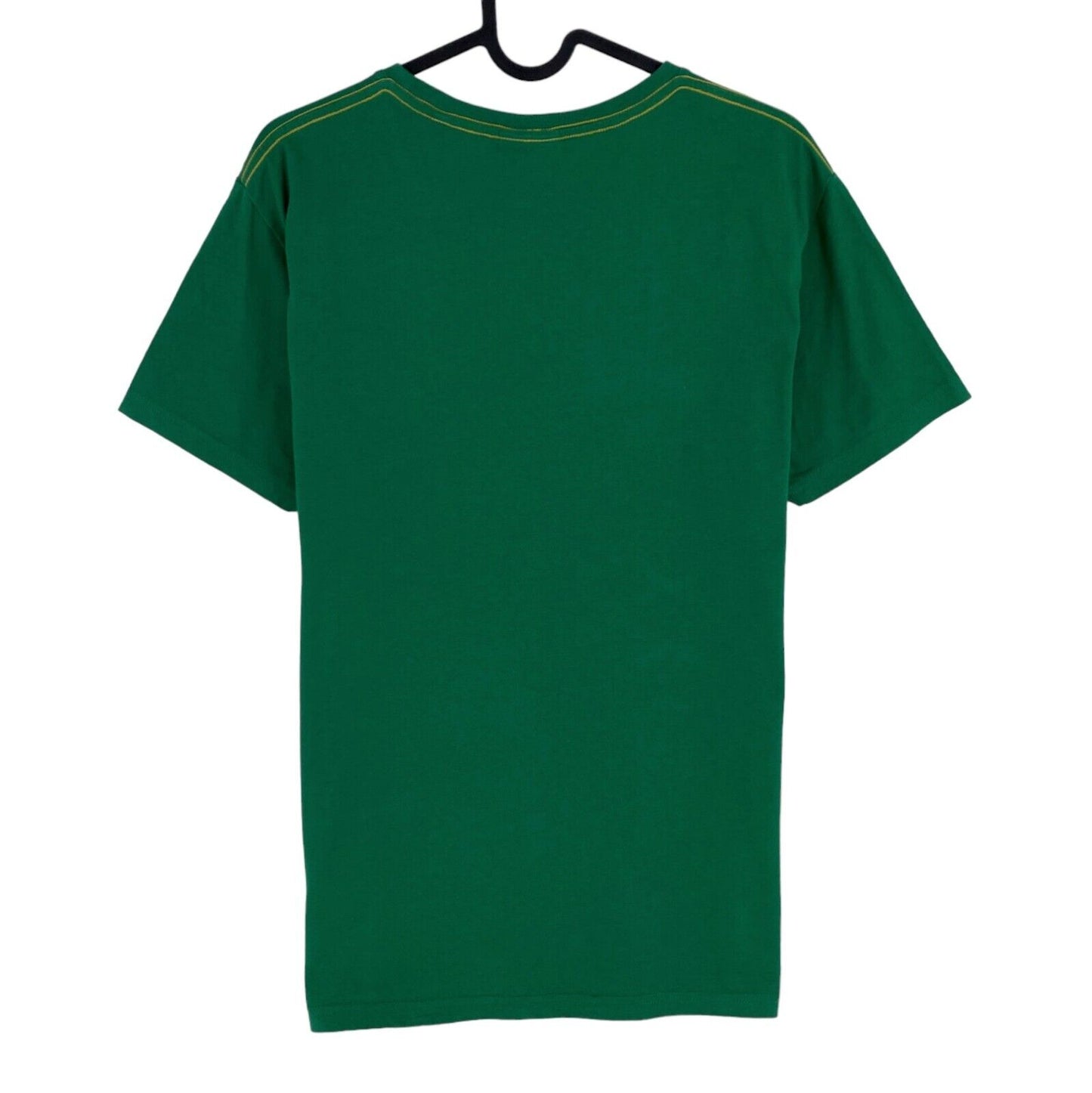 GANT Dark Green Contrast Logo Crew Neck T Shirt Size M