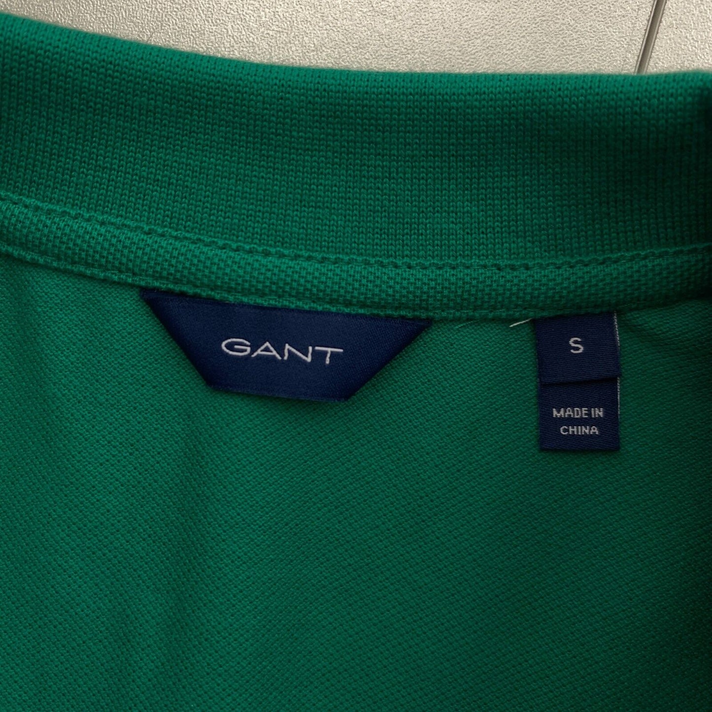 GANT Green Long Pique Polo Shirt Dress Size S