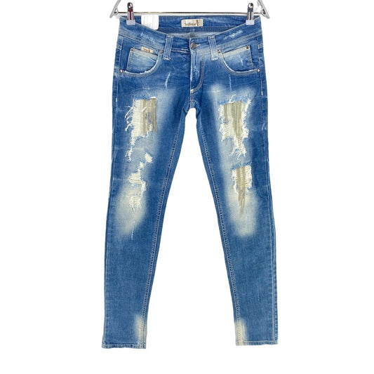 UVP €192 SEXY WOMAN Blaue Skinny Jeans XS - W28 L32 L - W31 L32