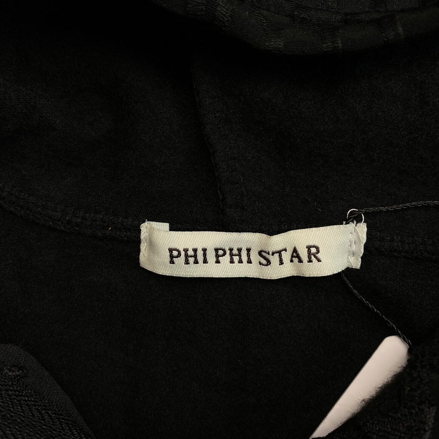 PHI PHI STAR Black Full Zip Jumper & Pants Tracksuit Size L/XL