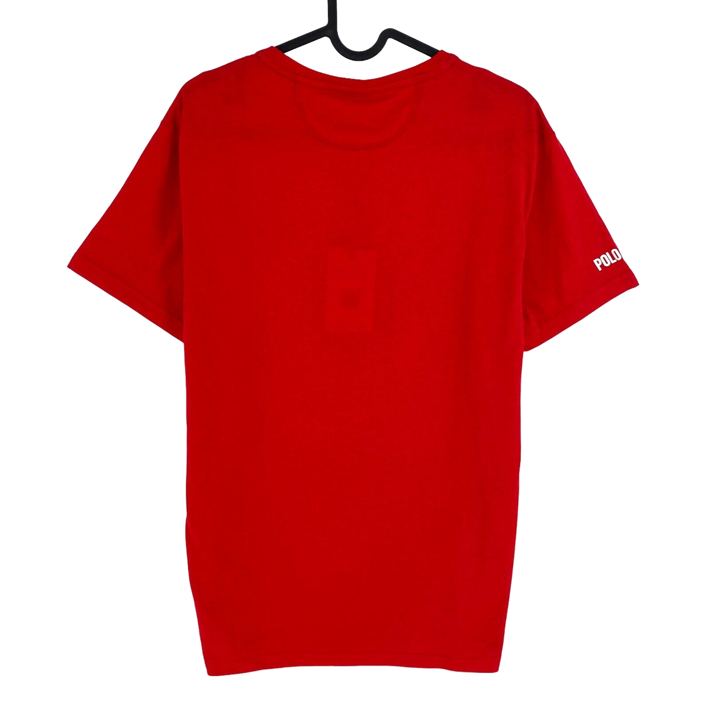 LA MARTINA Red Cotton Jersey Crew Neck T Shirt Size S