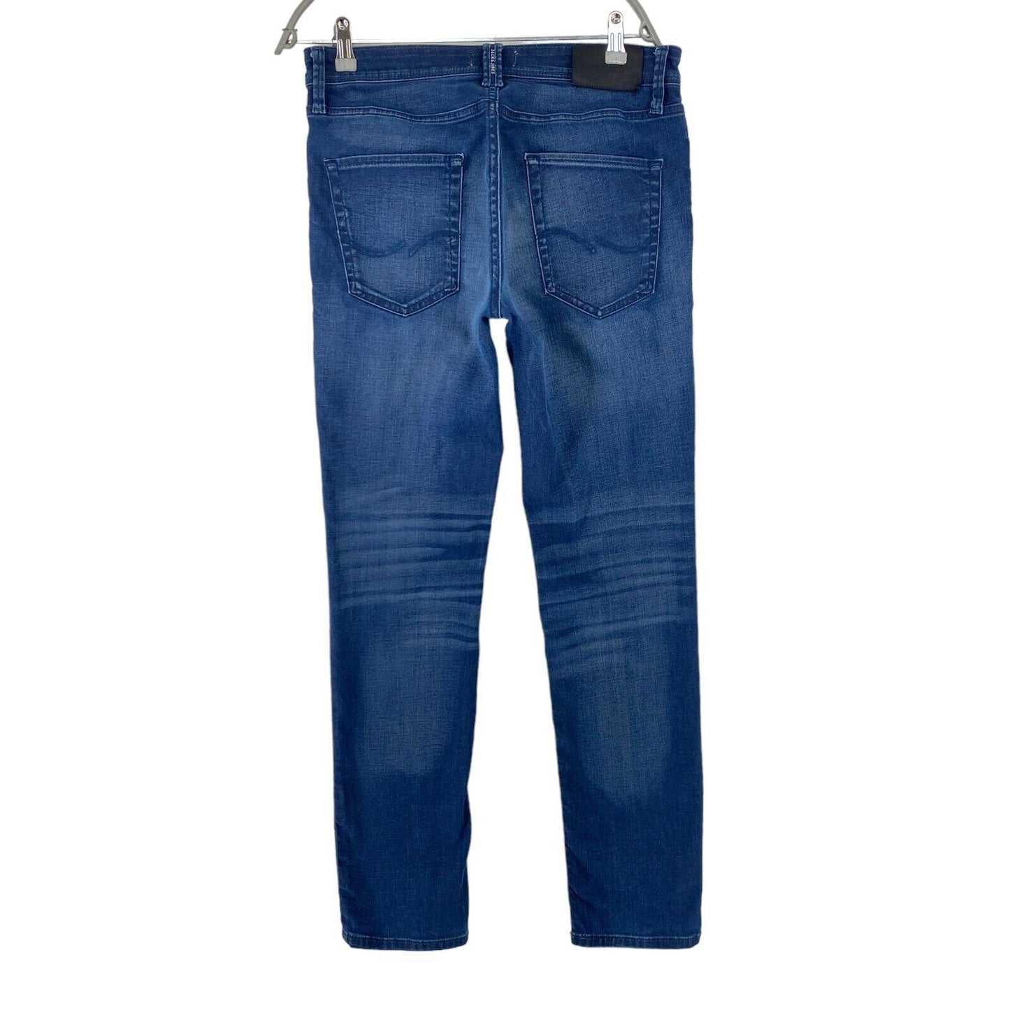 JACK & JONES TIM Blue Slim Straight Fit Jeans W31 L32