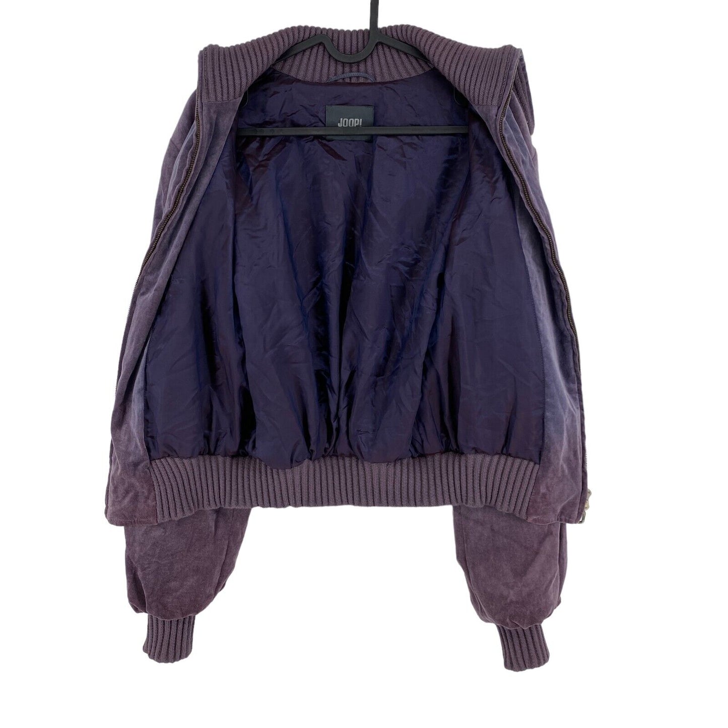 JOOP ! Veste bomber en velours violet Taille EU 40 UK 12 US 10