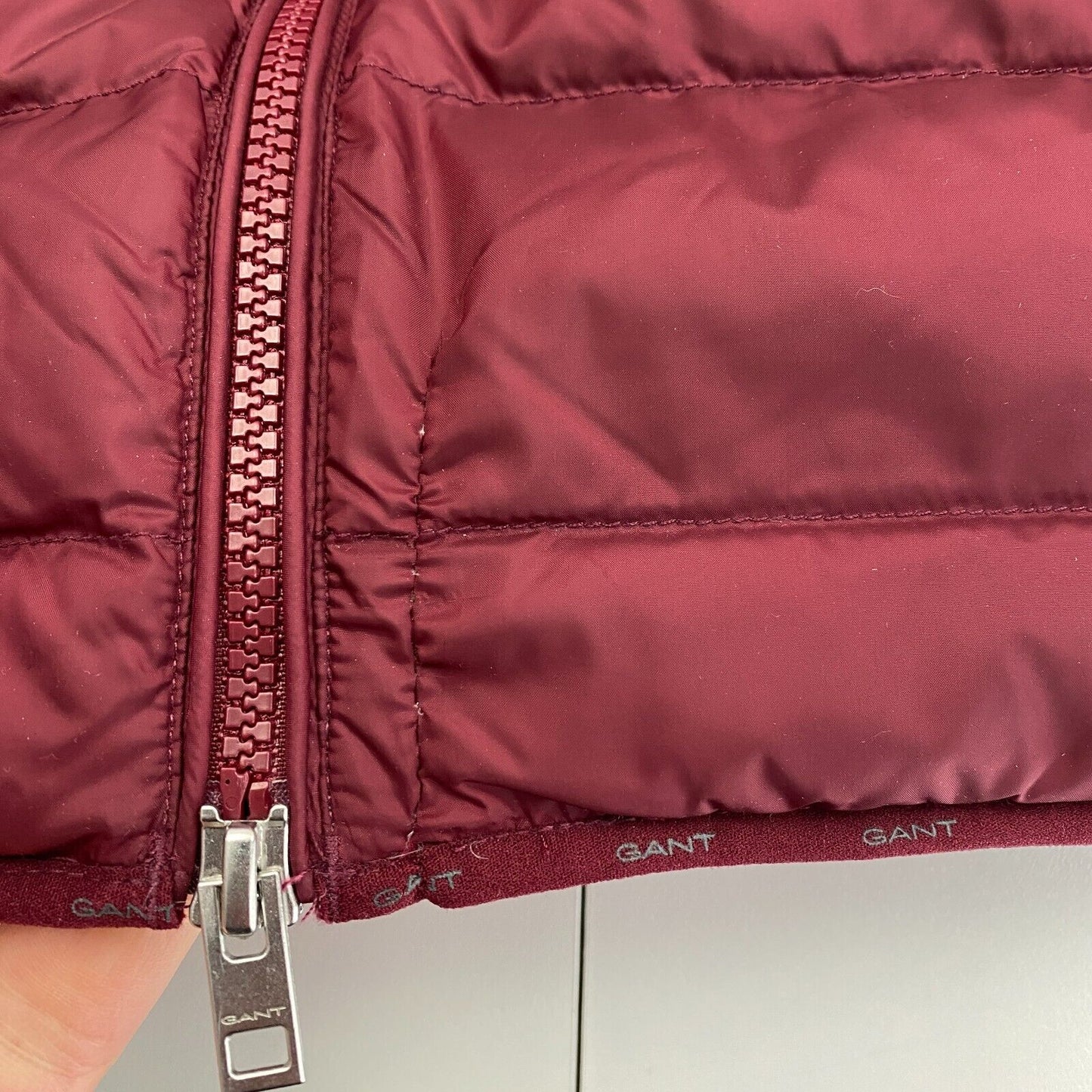 GANT Dark Purple Light Down Jacket Coat Size S