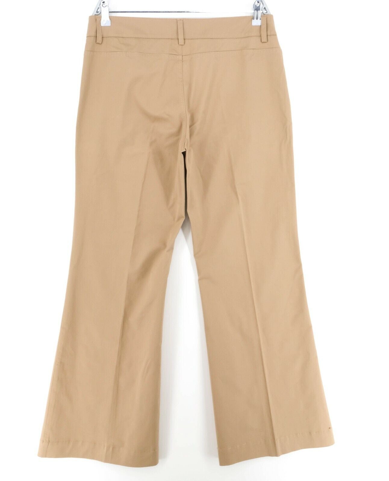 RRP €97 STEFANEL Brown Dress Pant Trousers Size EU 38 42 UK 10 14 US 8 12