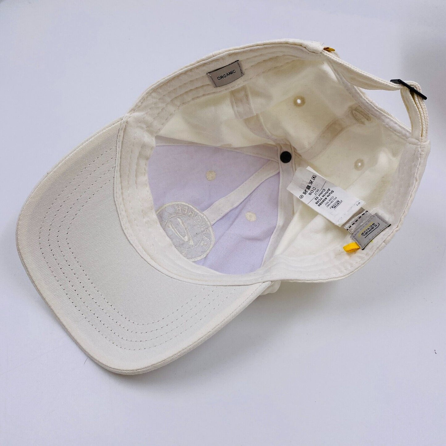 Camel Active White Mens Cotton Baseball Cap Hat One Size