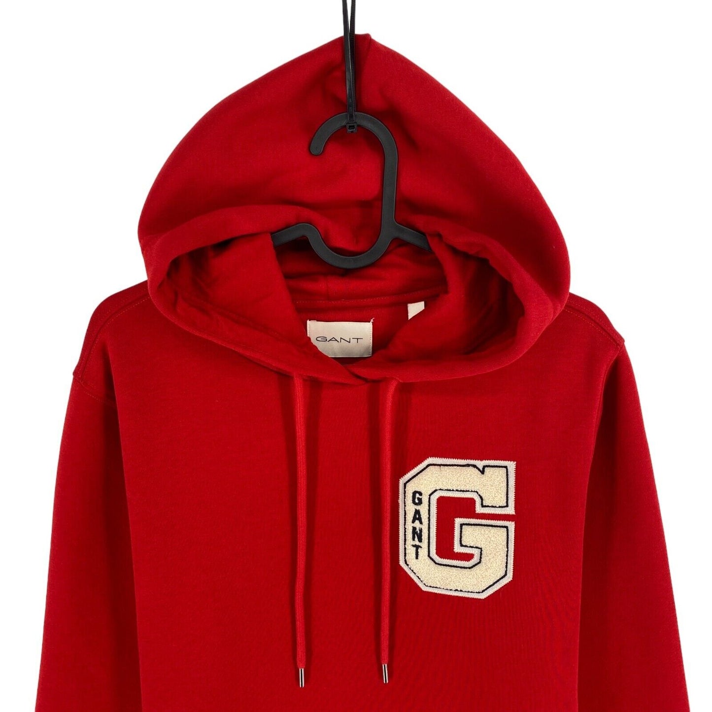 GANT Red Reg G Logo Hoodie Sweater Jumper Size S