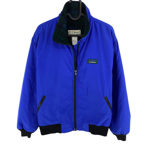 L.L.BEAN Blue Warm Up Bomber Jacket Coat Size XL