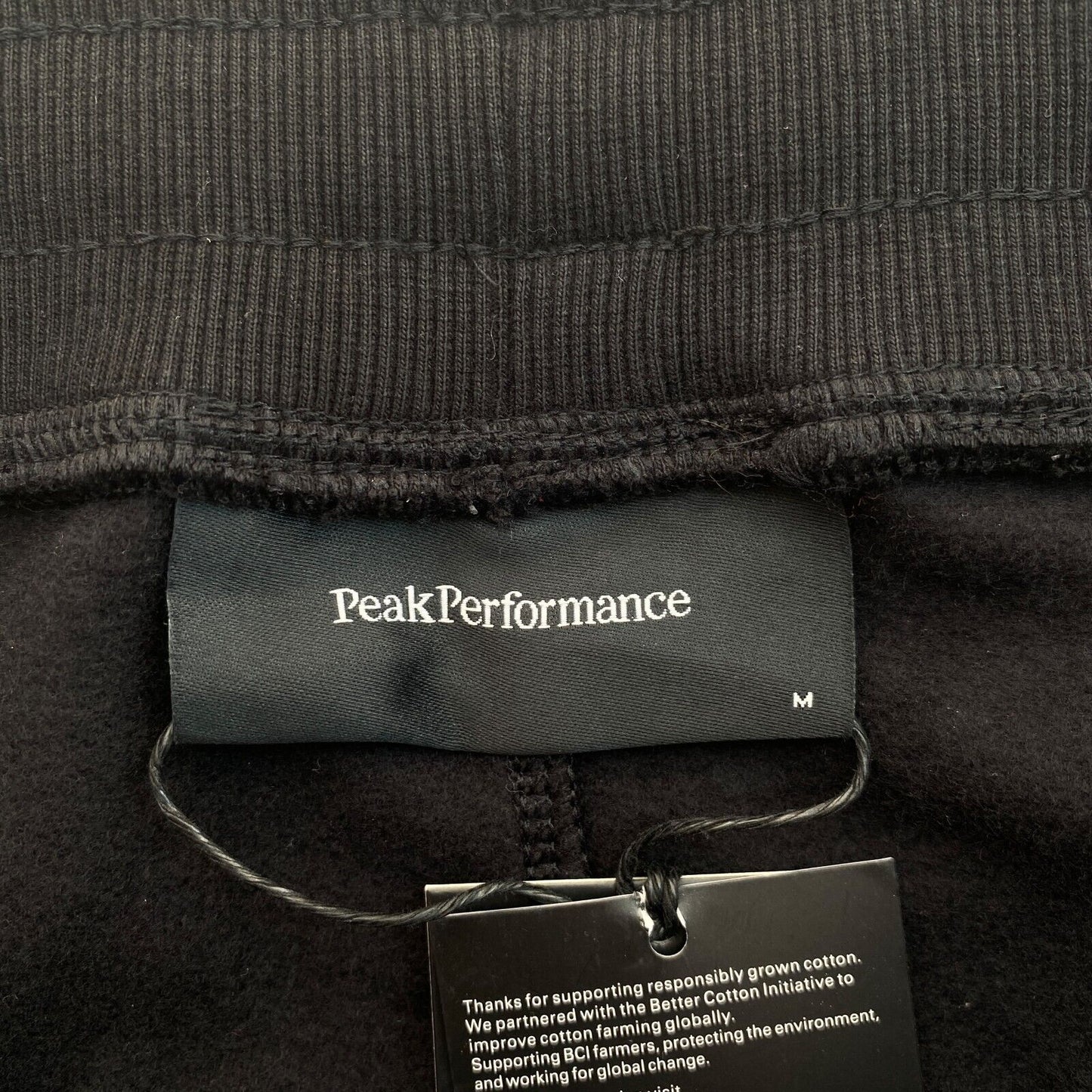 Peak Performance Black Ground Tapered Sweatpants Hose Größe M