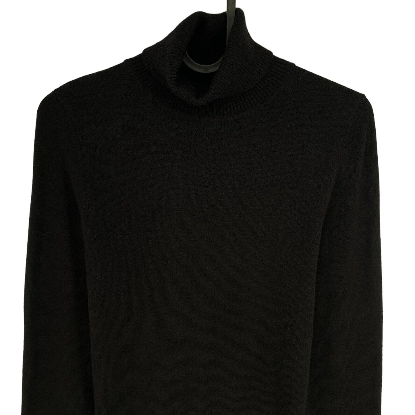 VERO MODA Womens Black Roll Neck Sweater Jumper Size S