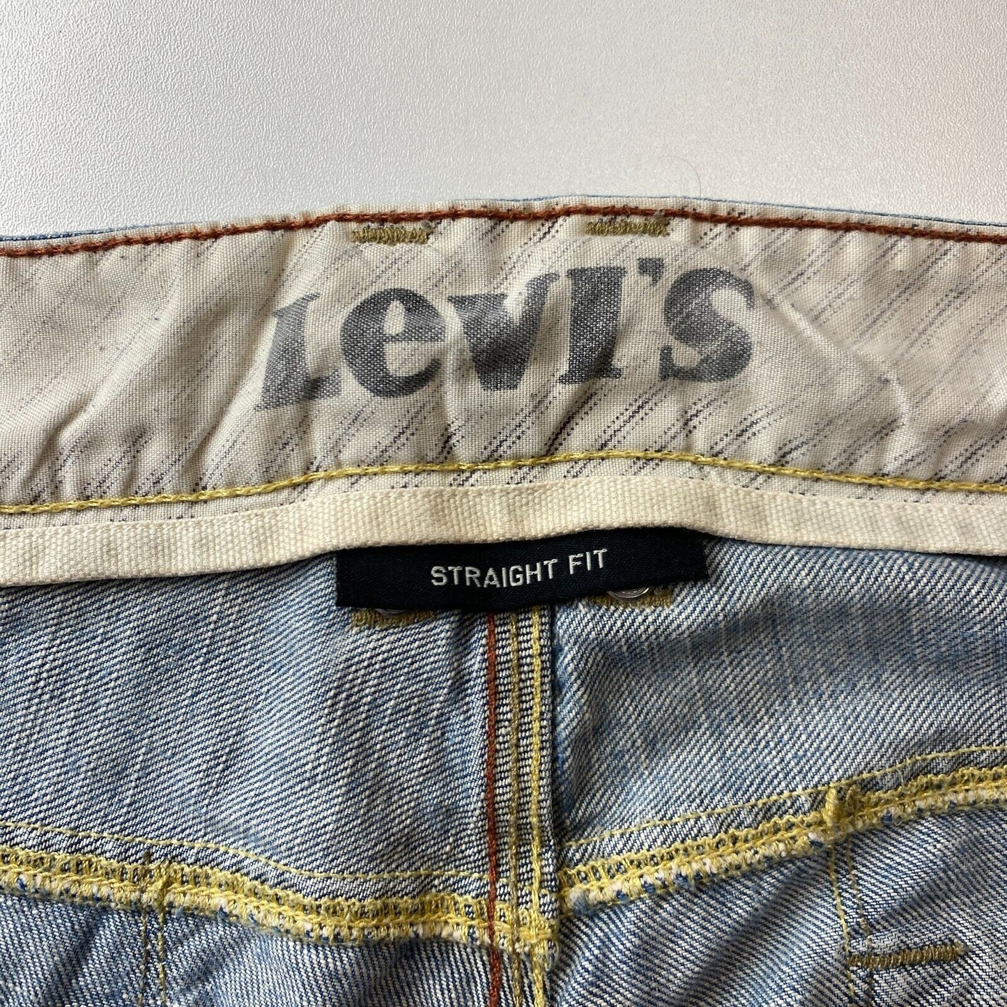 Vintage Levis Blaue Regular Straight Fit Jeans W36 L30