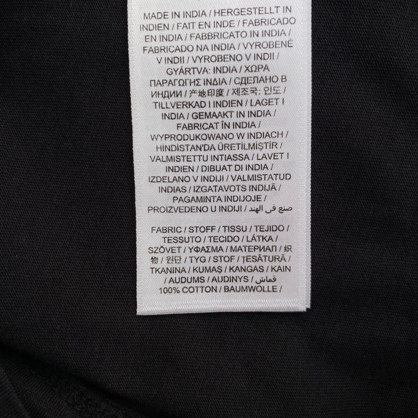 GANT T-Shirt mit Rundhalsausschnitt, Schwarz, Original, Größe XS