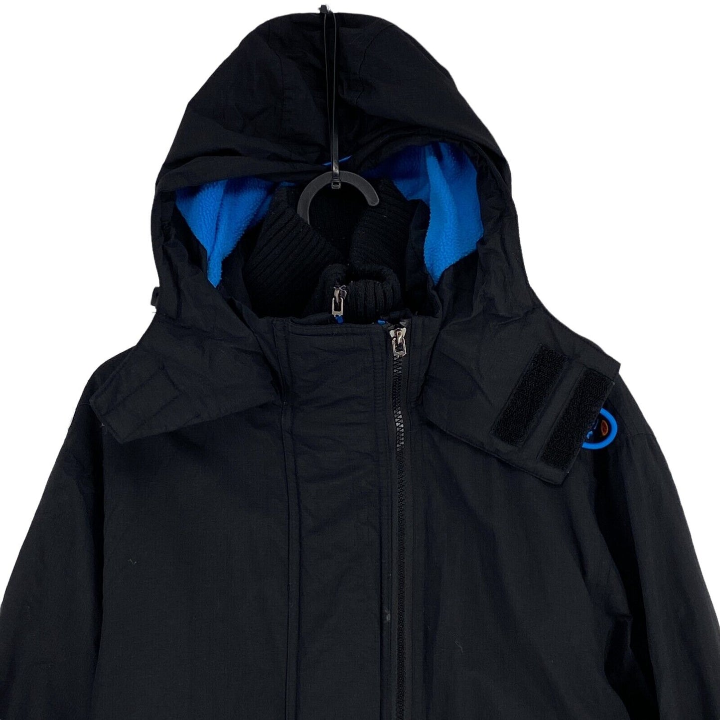 SUPERDRY Original The Windcheater Veste à capuche noire Taille S