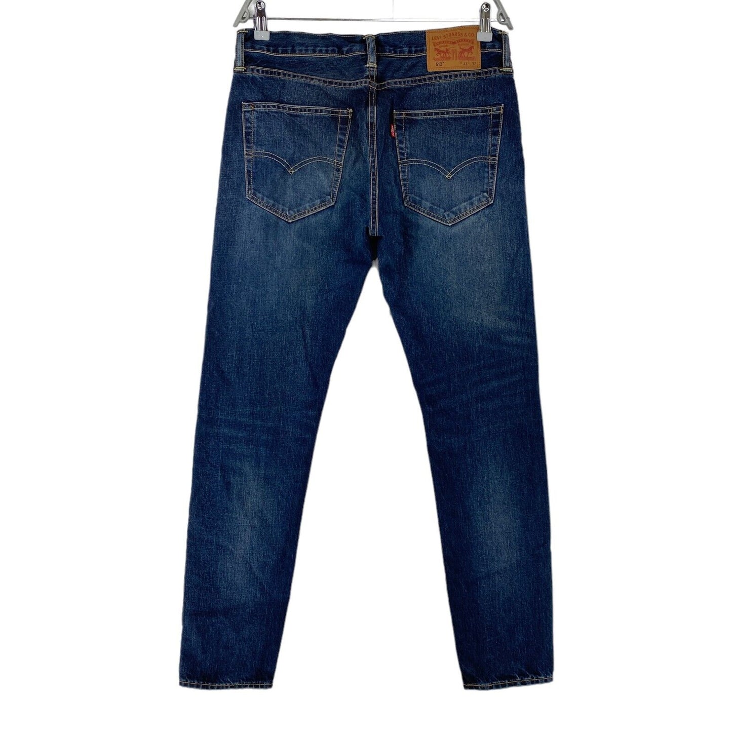 Levi's 512 Jeans in Slim Tapered Fit, Dunkelblau, W32 L32