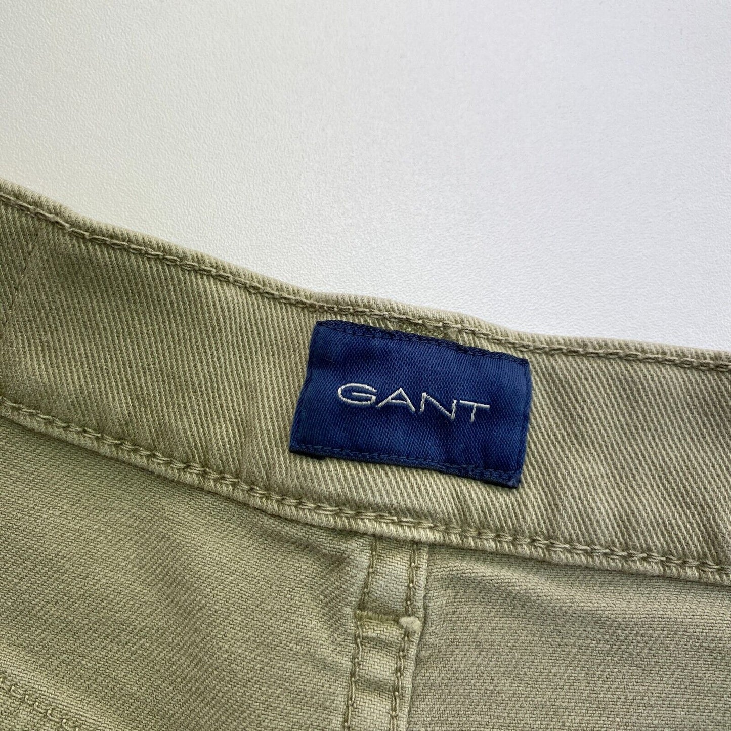 GANT Green Color 5 Pocket Denim Shorts Size W30