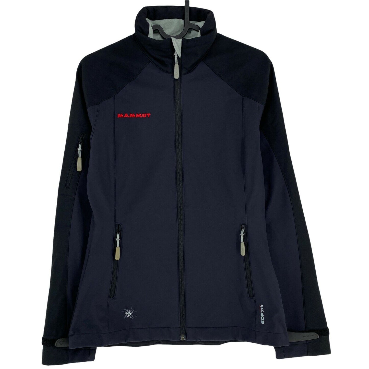 MAMMUT Soft Shell Navy Blue Jacket Size XS