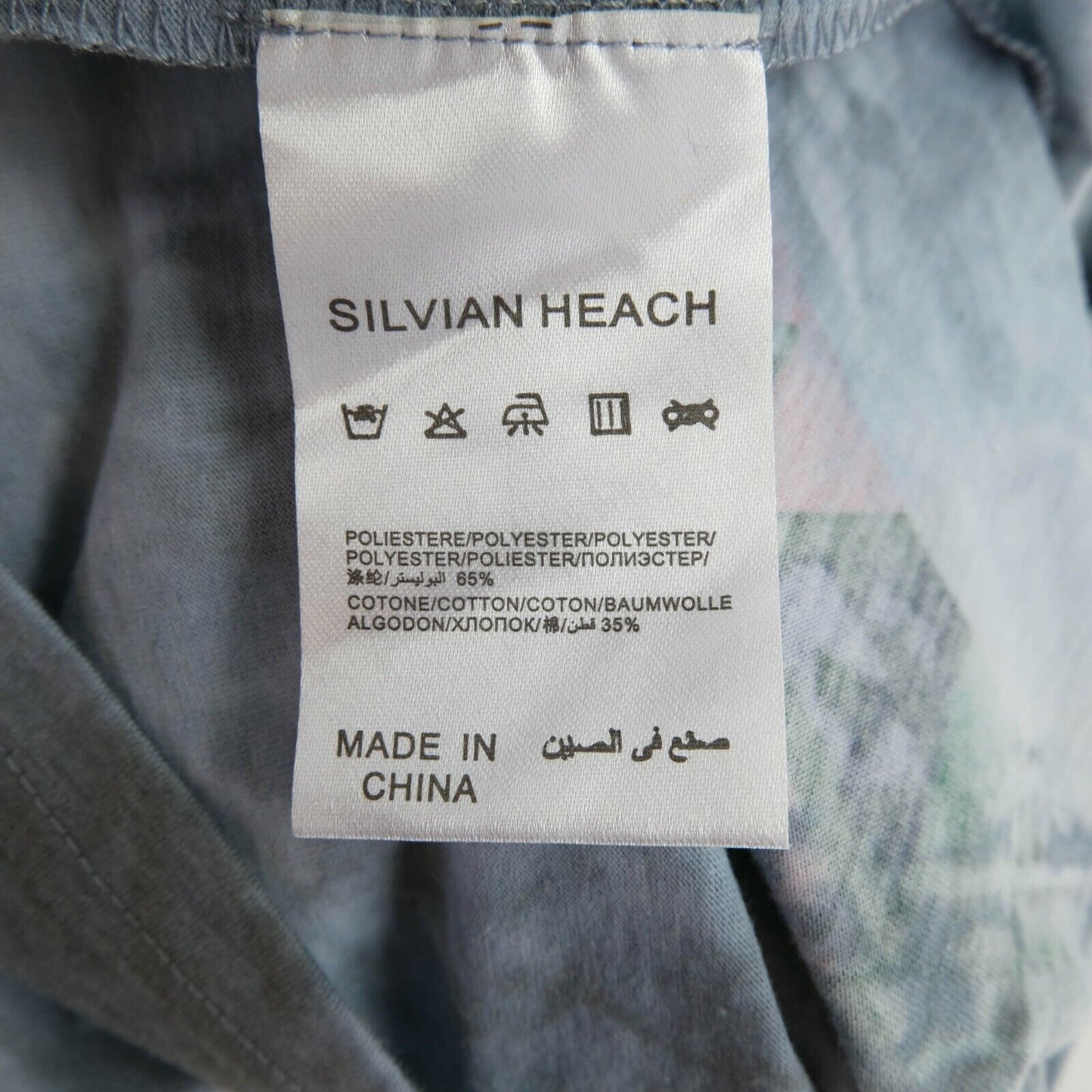 SILVIAN HEACH Débardeur Gris T Shirt Taille SML