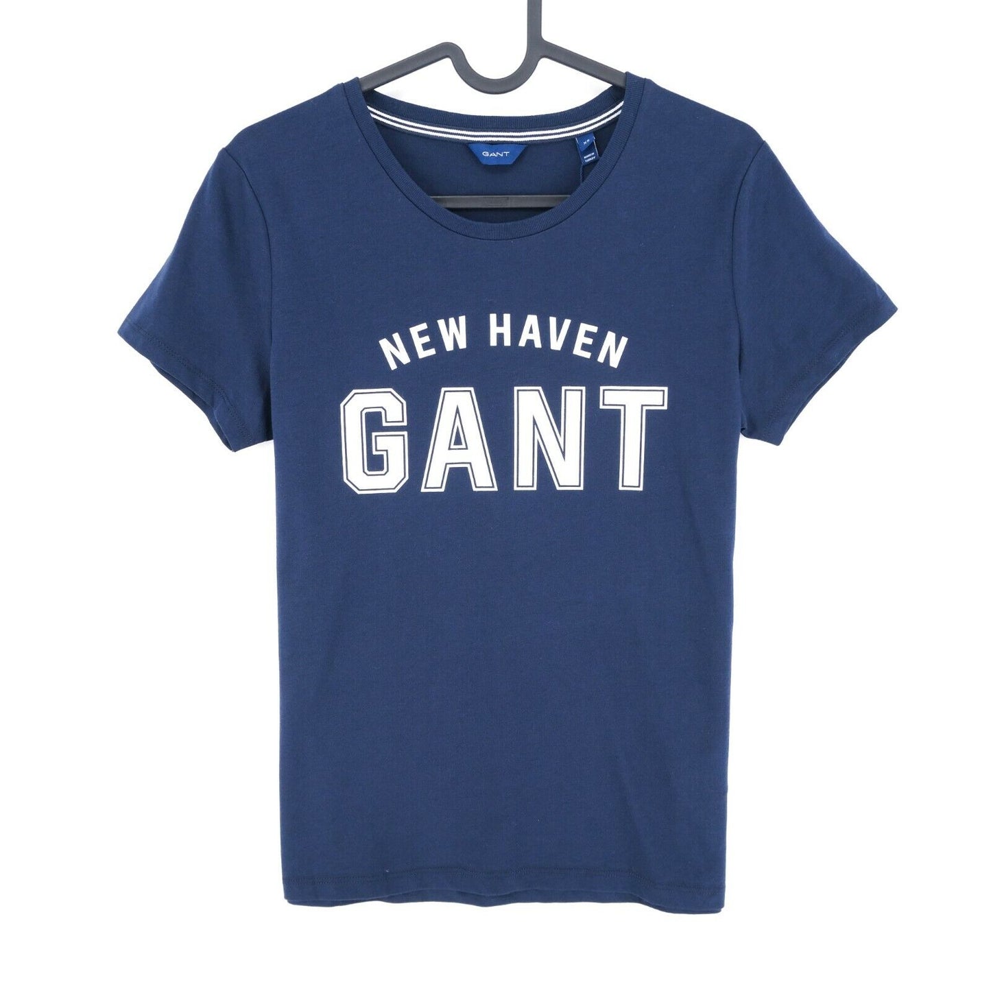 GANT Navy Blue Logo Crew Neck T Shirt Size XS