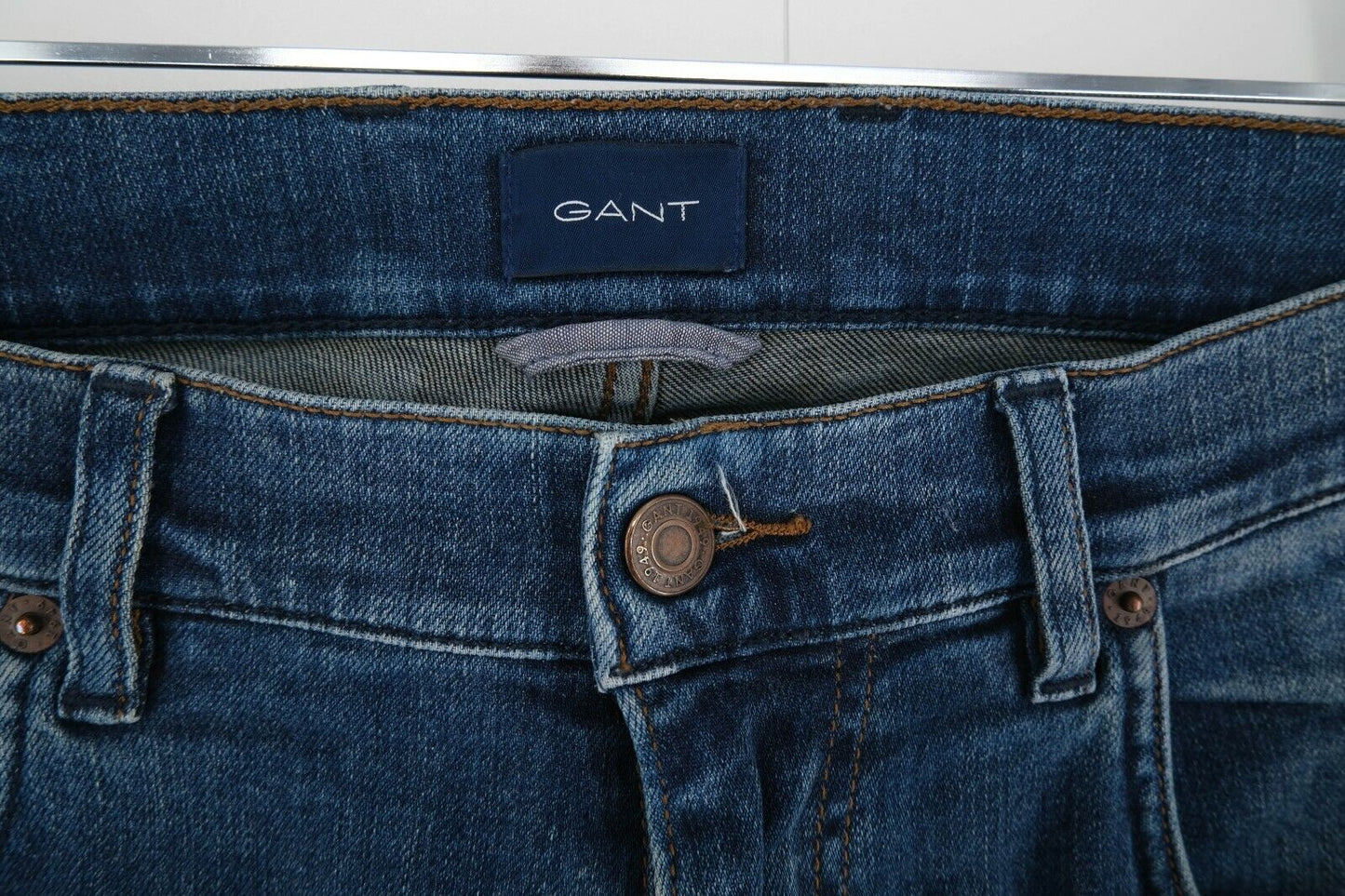 GANT Blue Relaxed Jeans Size W35 L34