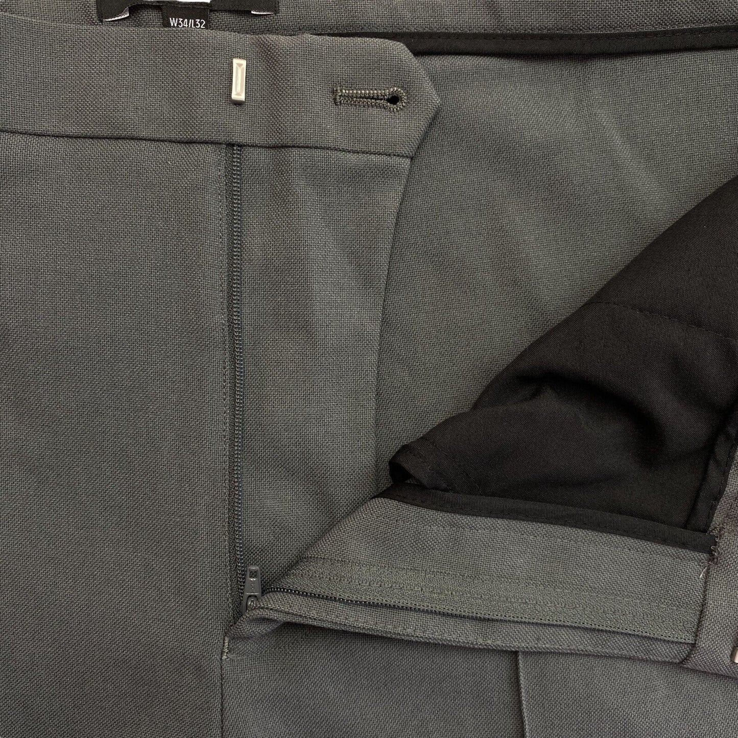 MERAKI Dark Grey Dress Pants Trousers Size W36 L34