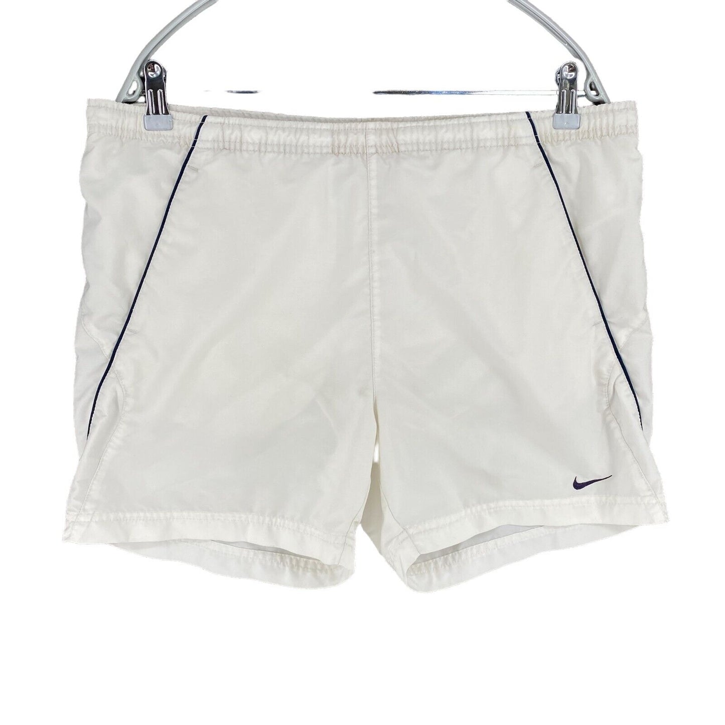 NIKE Short de sport blanc Taille M