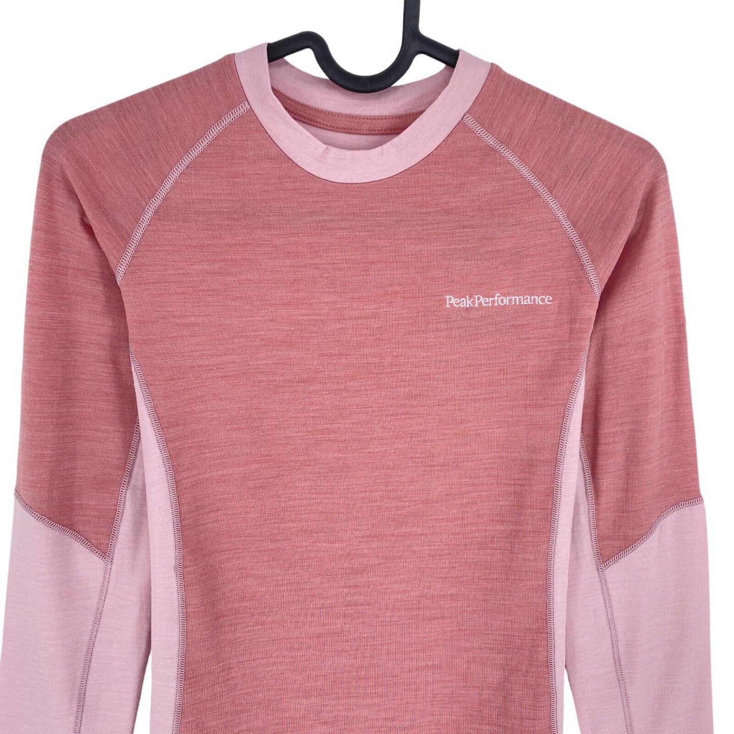 Peak Performance Girls Pink Magic Crew Neck Long Sleeves T Shirt Size 150 cm