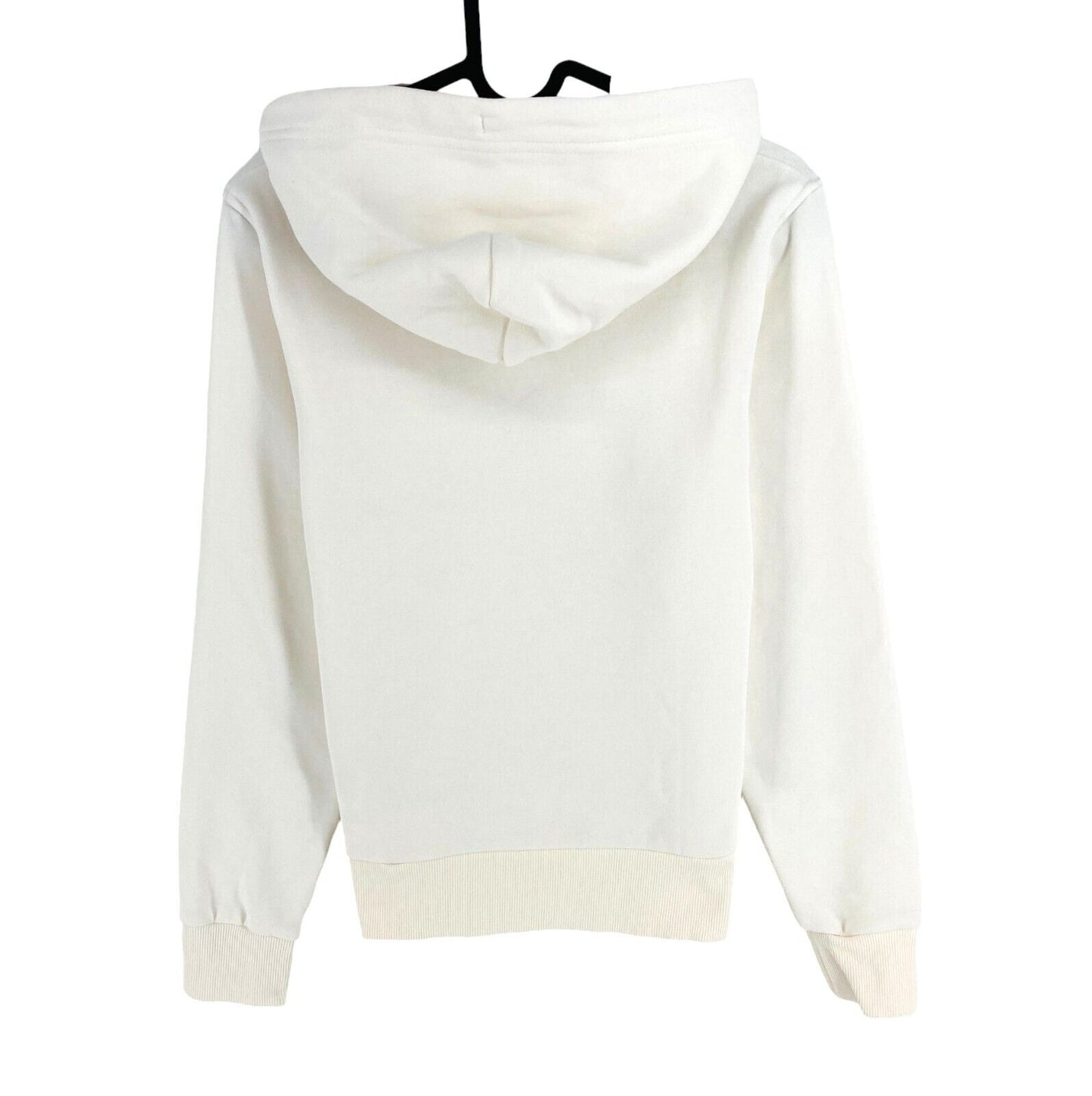 GANT White Tonal Archive Shield Hoodie Pullover Sweater Size XS