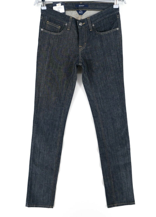 GANT Dark Blue Nelly Denim Narrow Leg Jeans Size W27 L34