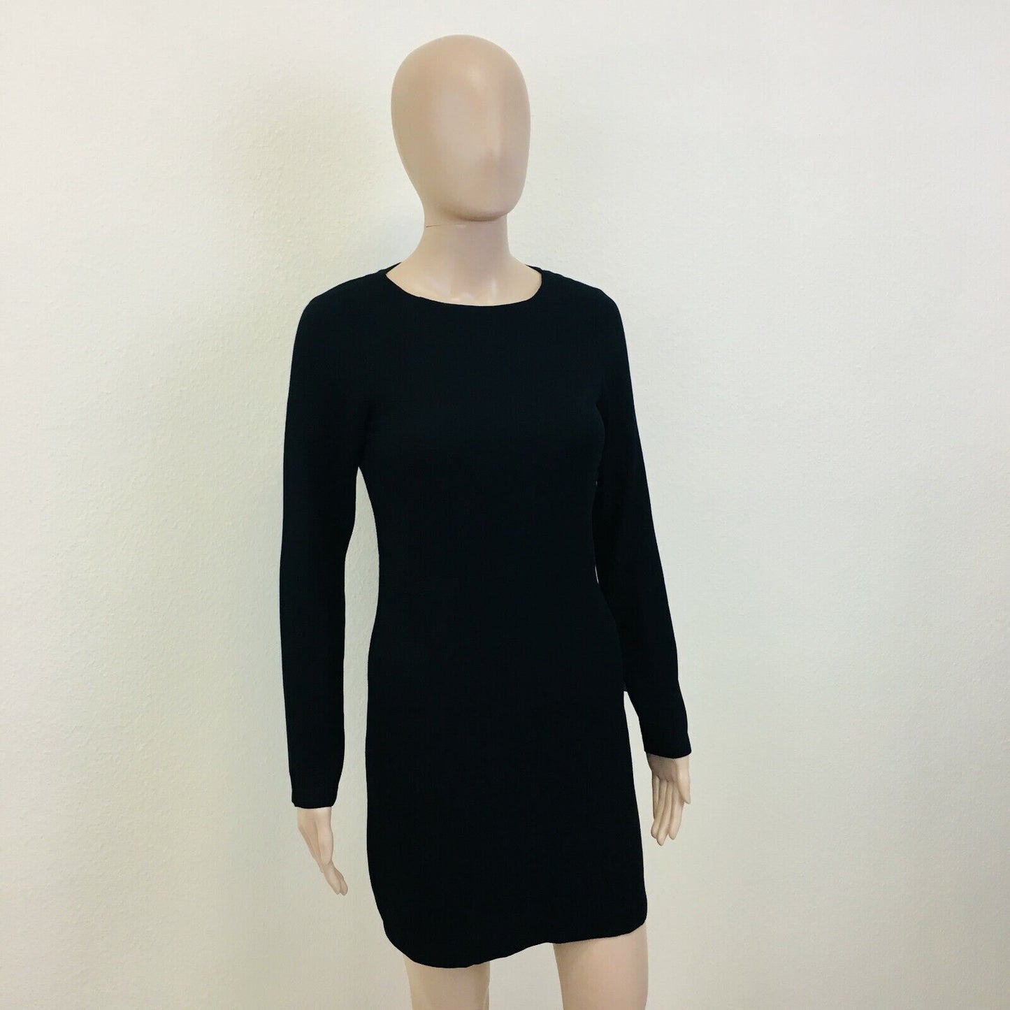 ZARA Black Long Sleeve Dress Size XS