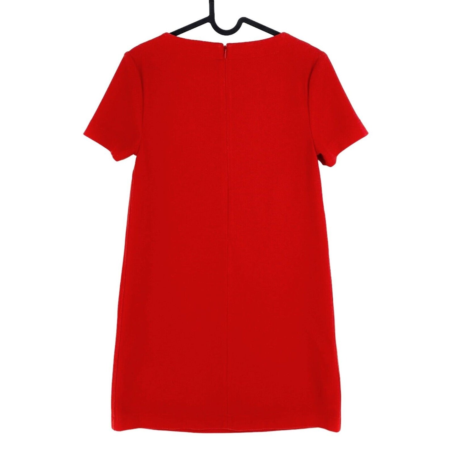 GANT Red Tech Prep Jersey Pique Shift Dress Size EU 34 UK 6 US 4