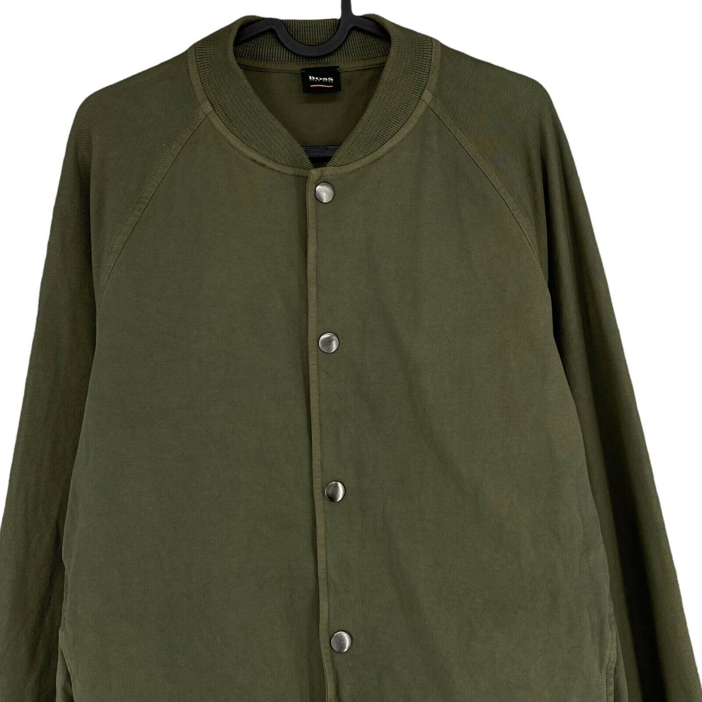 HUGO BOSS Dark Green Cotton Blend Jacket Size M