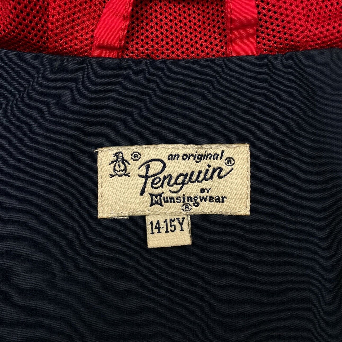 Veste à capuche en mélange de coton bleu marine Penguin Taille 14-15 ans