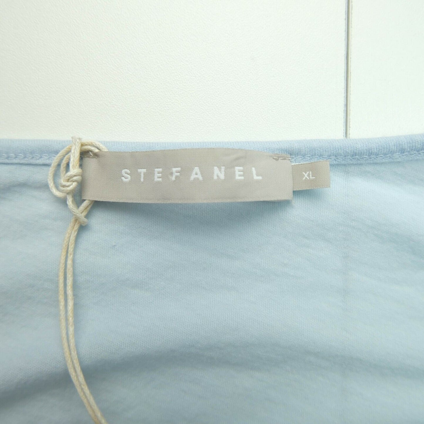 STEFANEL Light Blue Blouse Top Size XL