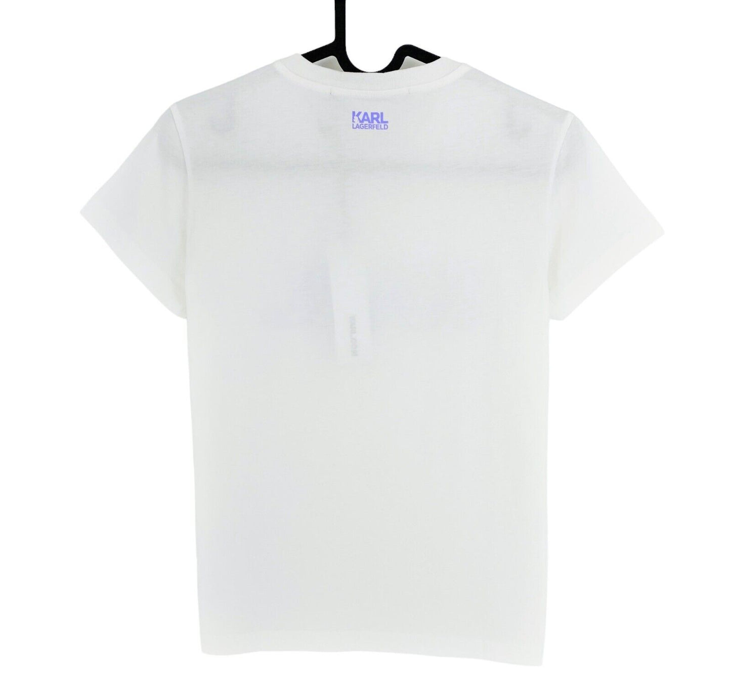 Karl Lagerfeld White Karl SS Crew Neck T Shirt Size XS