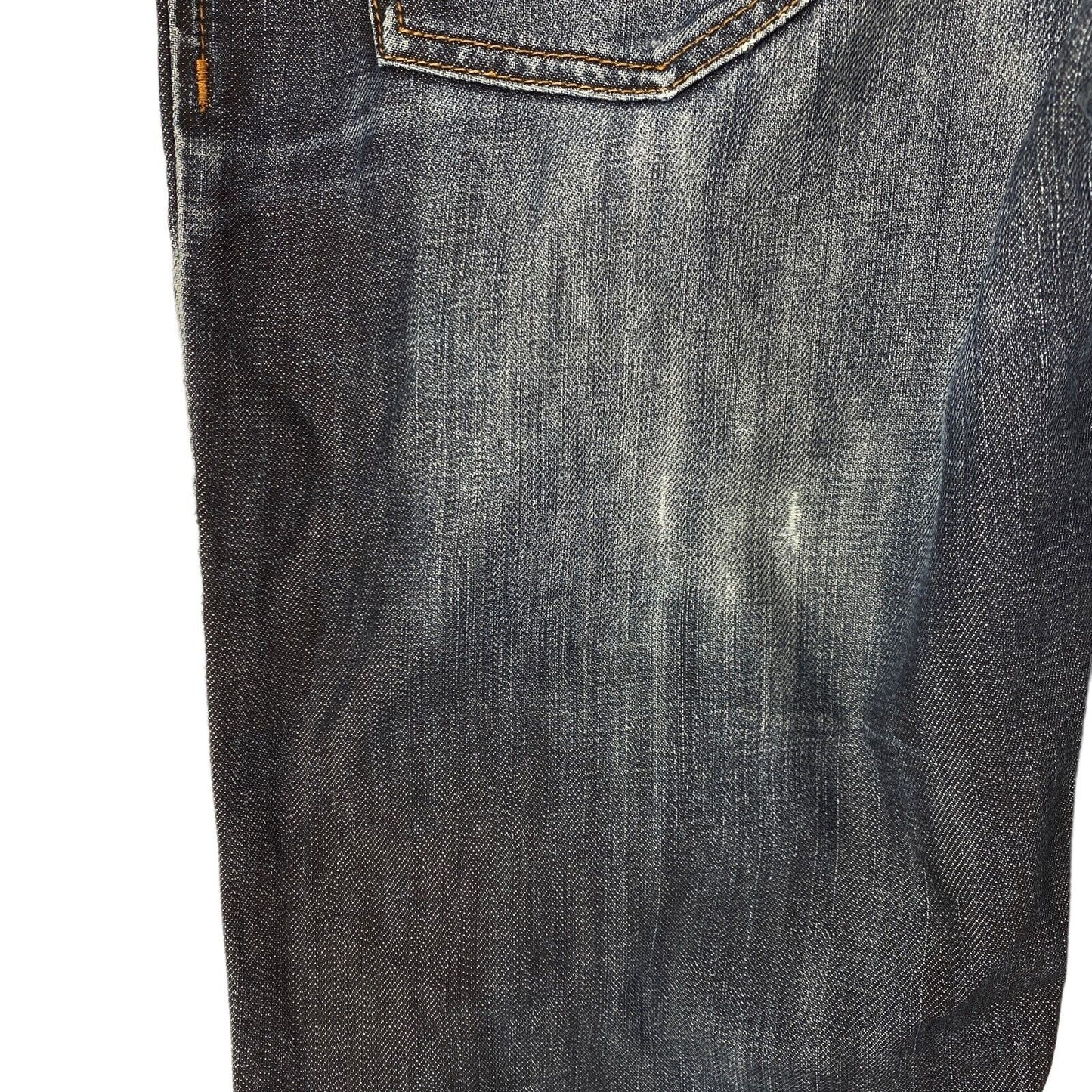 HUGO BOSS ORANGE LABEL Dark Blue Regular Straight Fit Jeans W32 L34