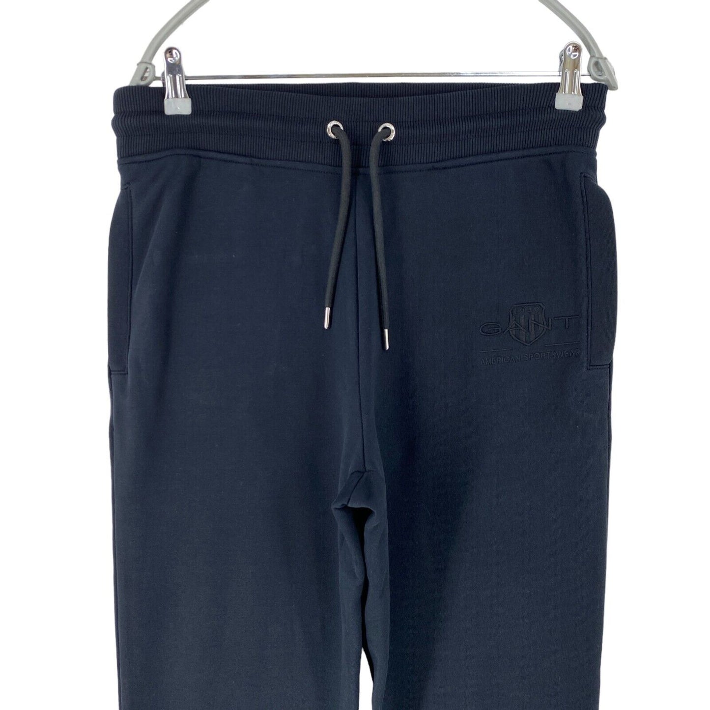 GANT Pantalon de survêtement à revers coupe régulière pour homme bleu foncé taille S