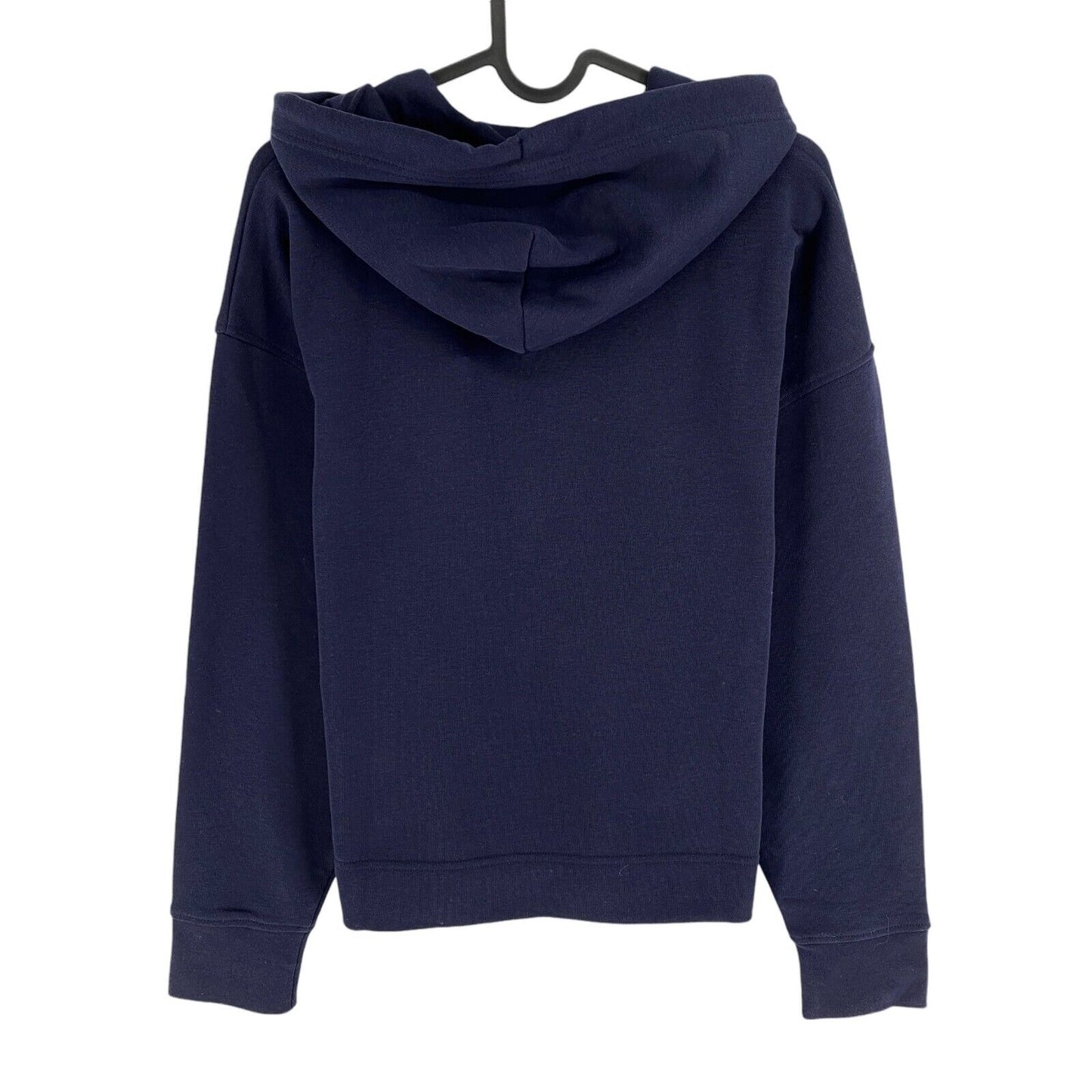 GANT Women Navy Blue Rope Icon Hoodie Jumper Sweater Size M