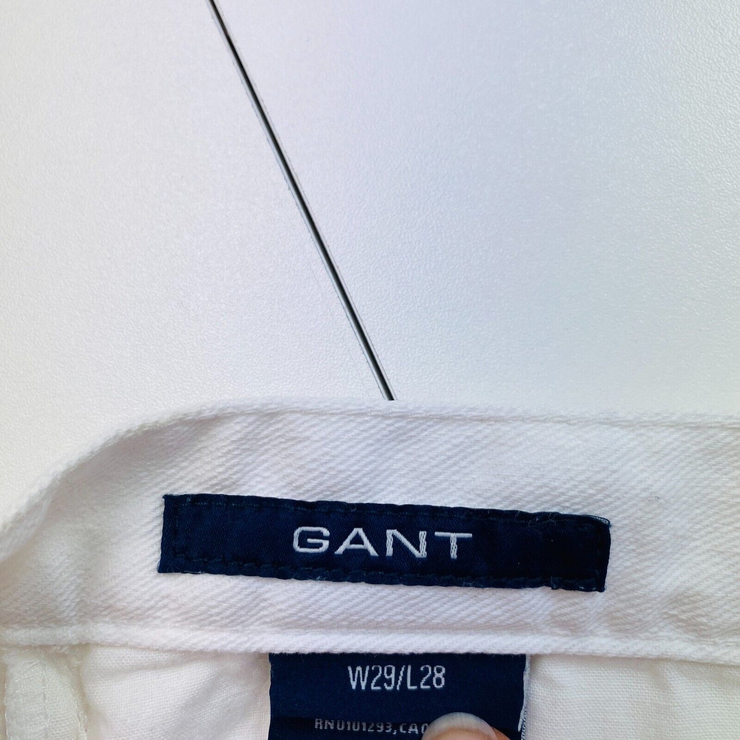 GANT Damen Jeans mit hoher Taille und ausgestelltem Bein aus Twill, Größe W29 L28