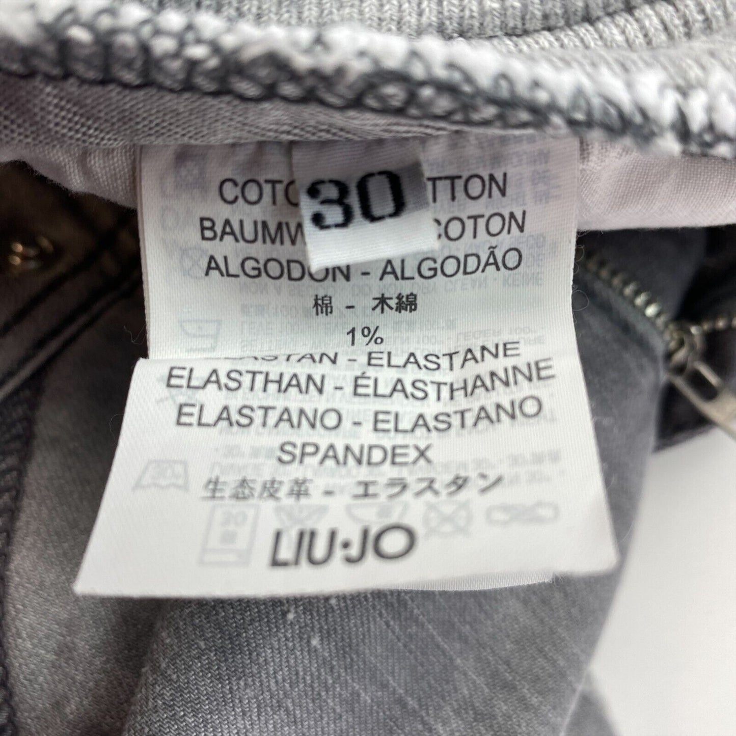 UVP 277 € LIU JEANS Graue Jeans Größe W32 L36