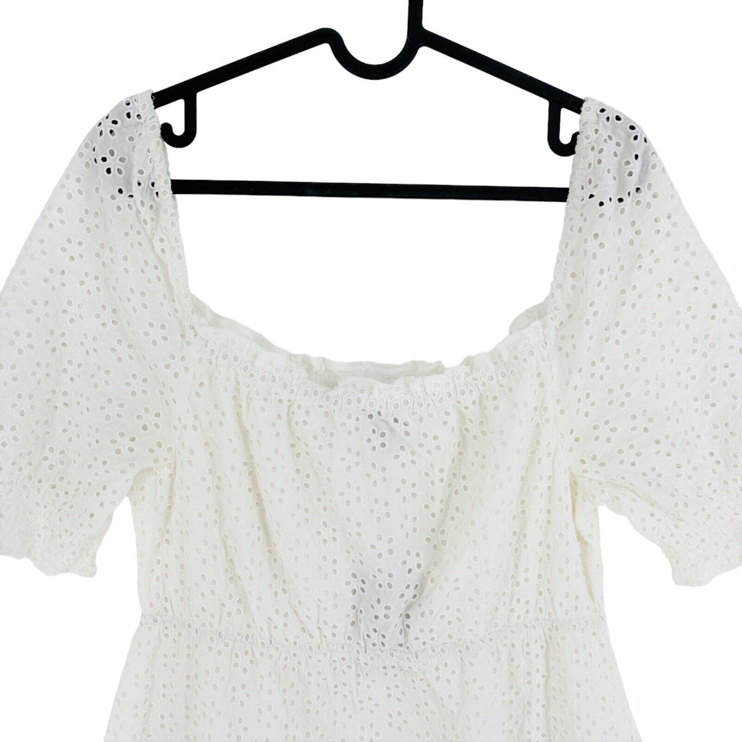 GANT Girls White Anglaise Broderie Dress Size 16 Years 170  cm