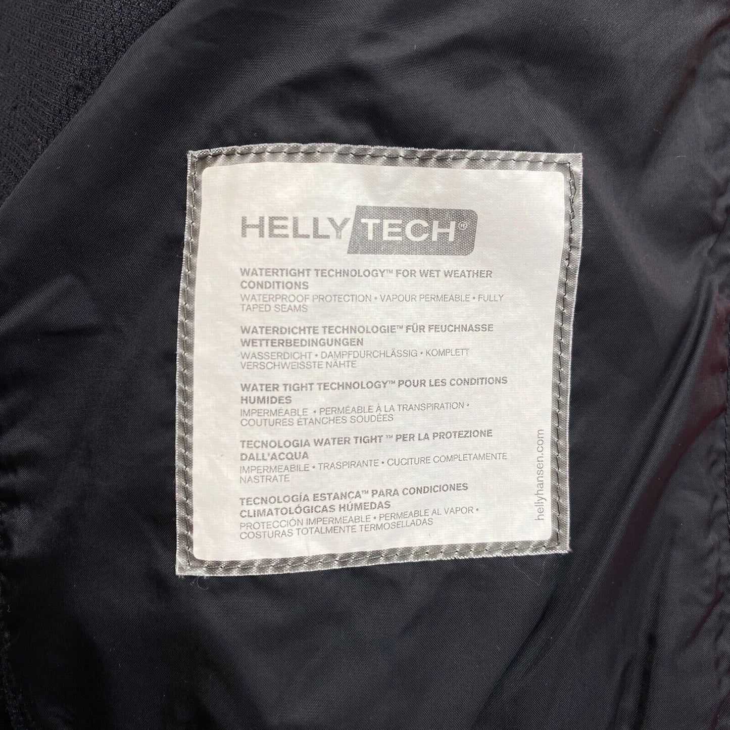 HELLY HANSEN Red Helly Tech Jacket Size 16 Years 176 cm