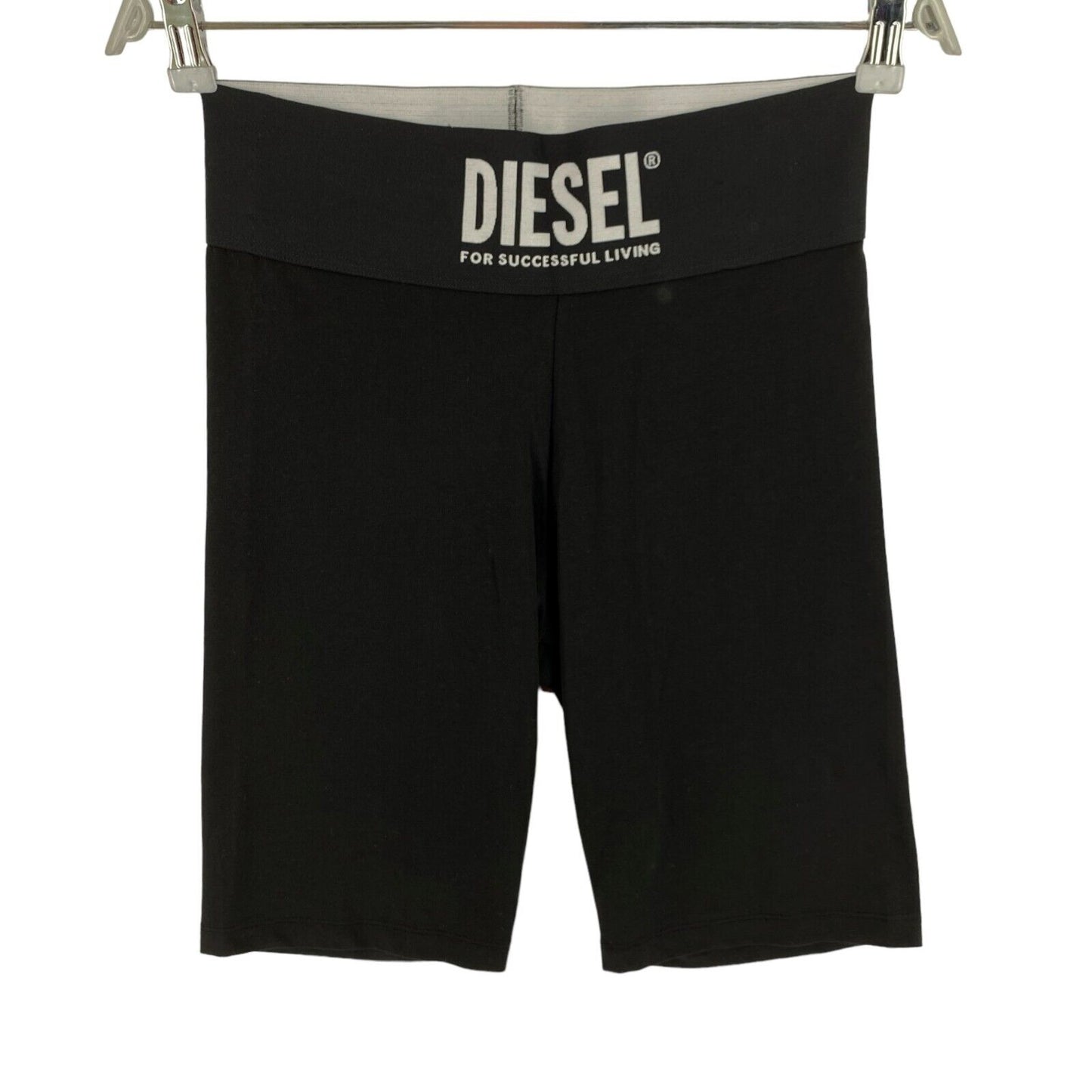 DIESEL Black Faustin Sweat Shorts Size S