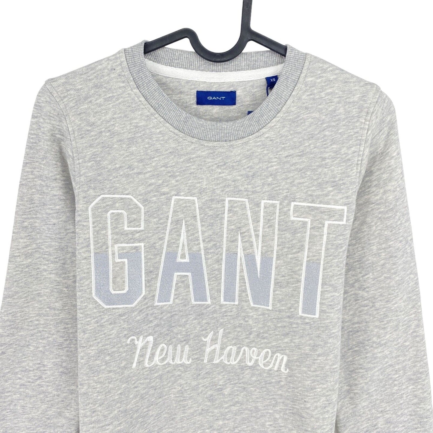 GANT Grey New Haven Crew Neck Sweater Pullover Size XS