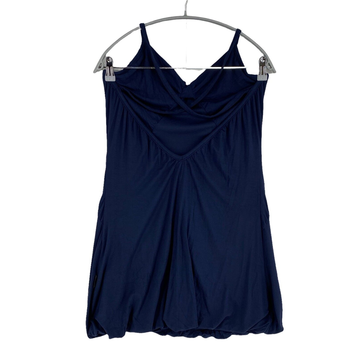 COLCCI SILVER Marineblaues ärmelloses Tank-Minikleid, Größe M