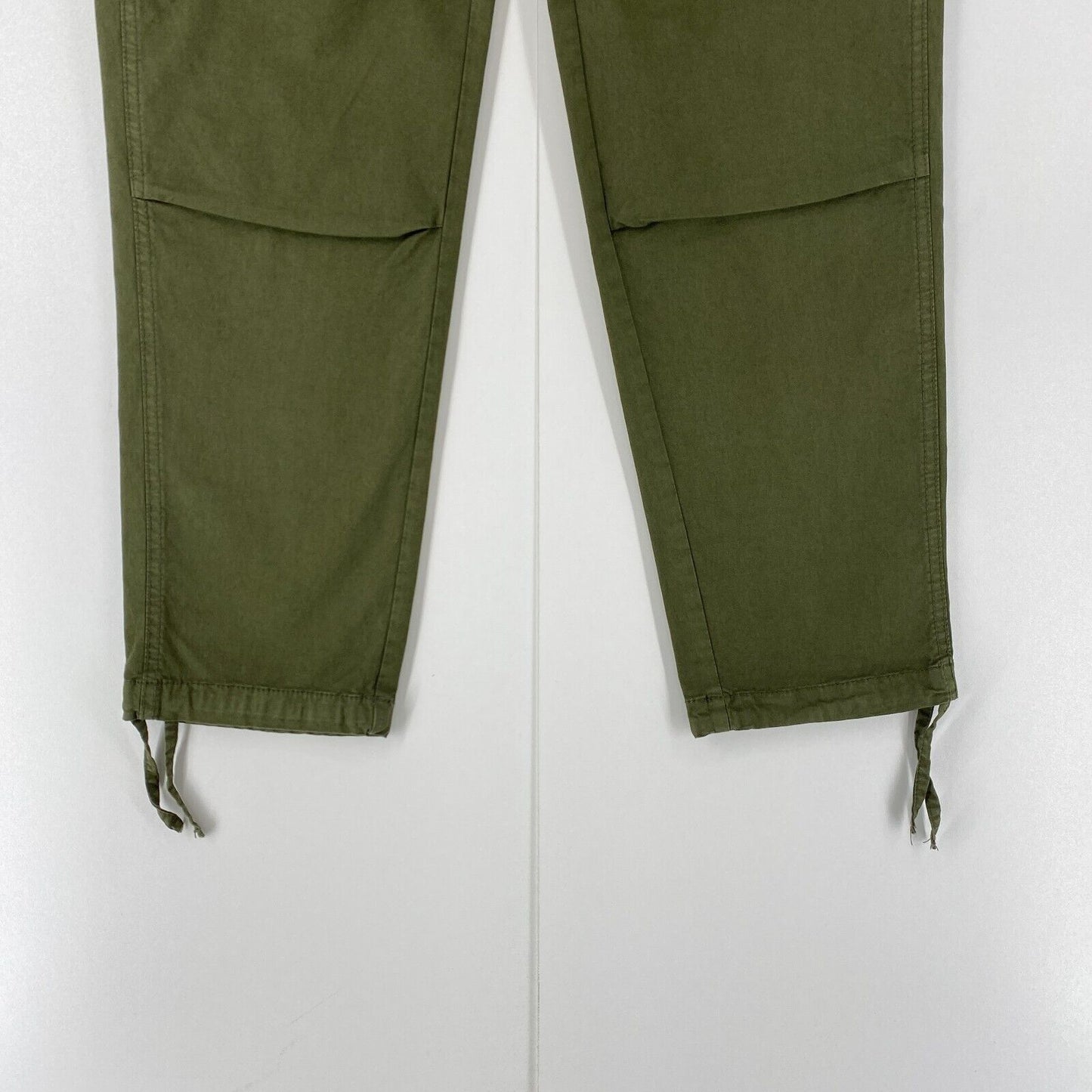 JACK &amp; JONES Pantalon cargo stretch ample coupe fuselée vert foncé W36 L32