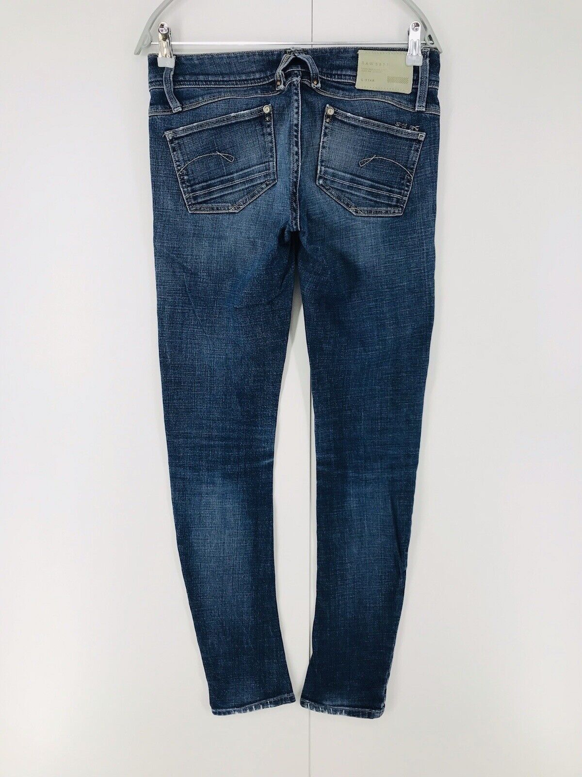 G-STAR RAW LYNN Women Blue Skinny Fit Jeans W28 L32