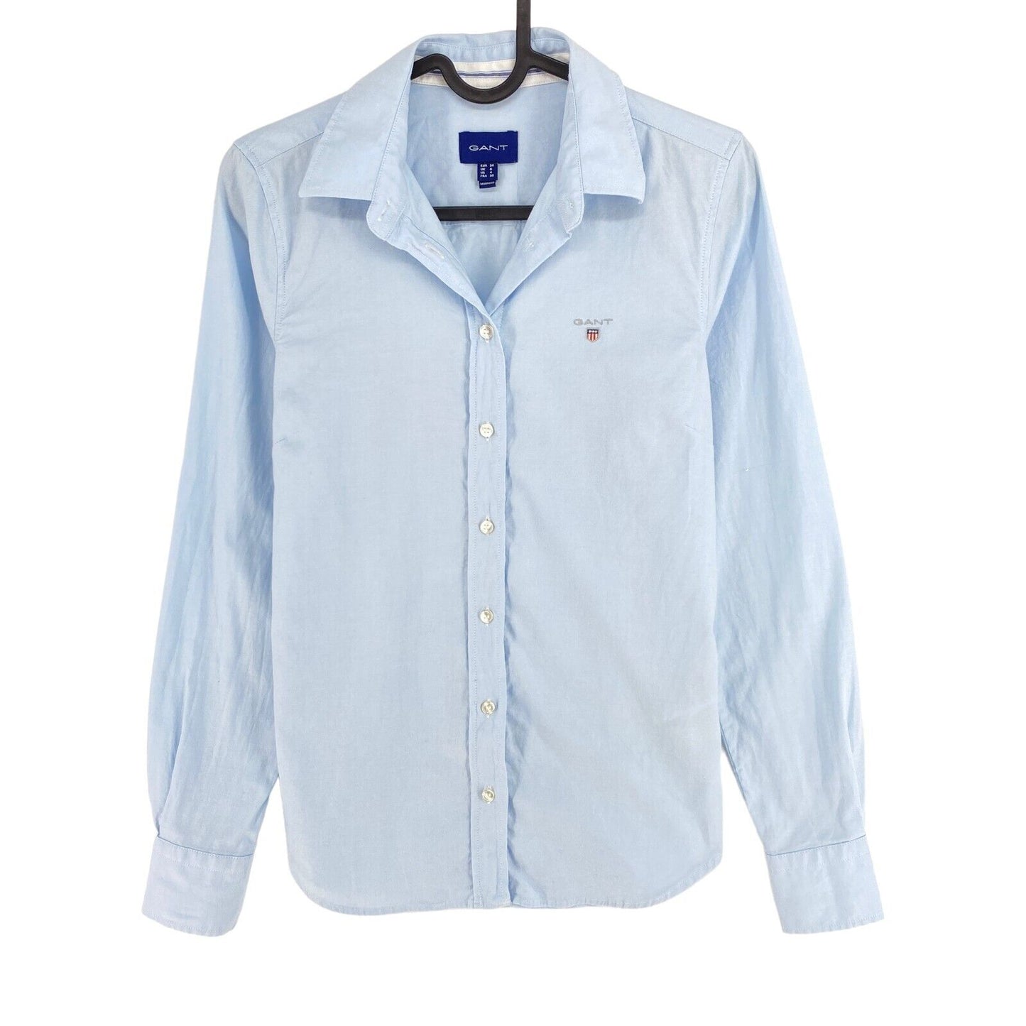 GANT Light Blue Original Shirt Size EU 34 UK 8 US 4