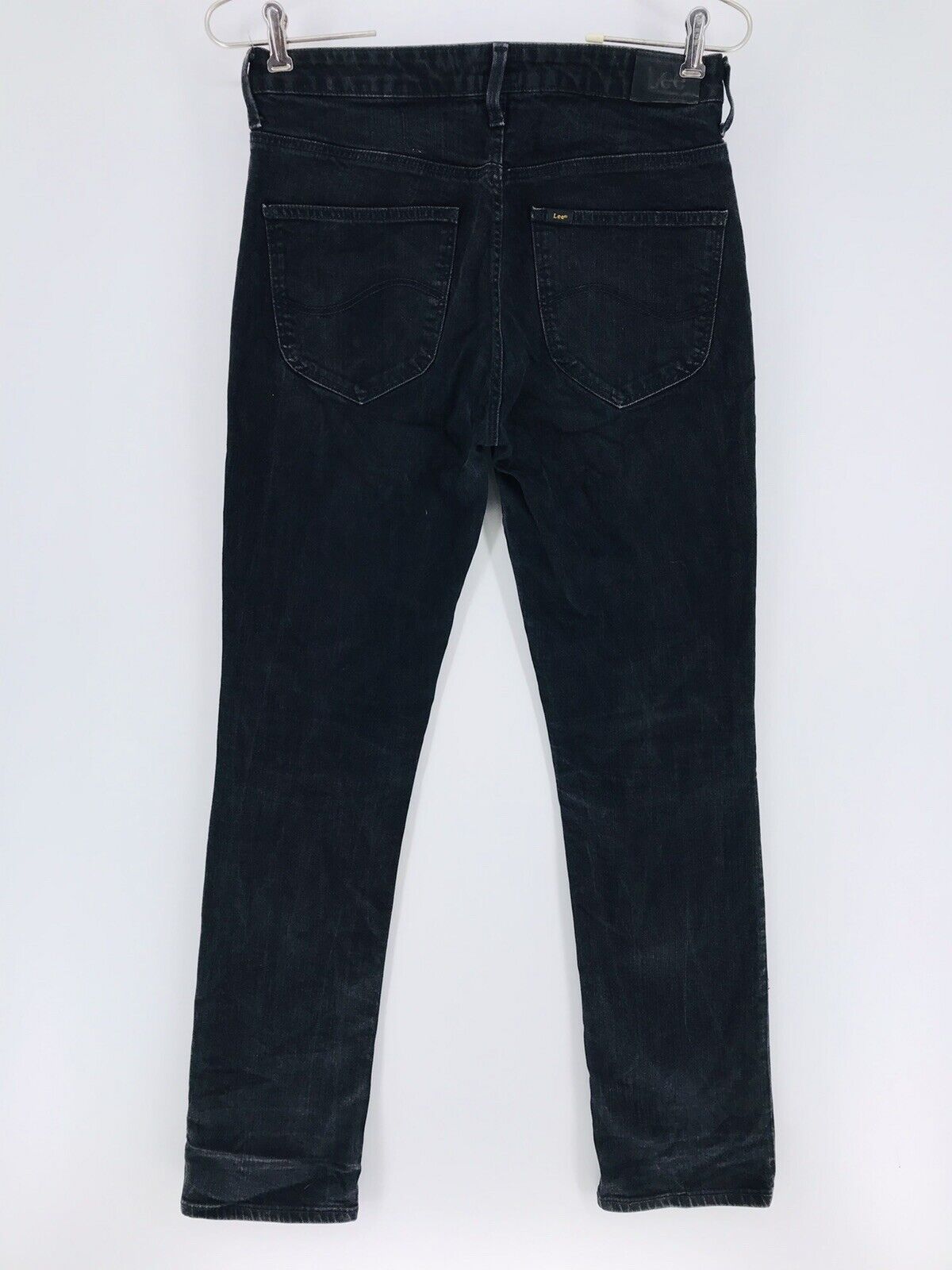 Lee MARION Damen Jeans in Dunkelgrau mit Stretch, reguläre Passform, gerade Passform, W30 L33